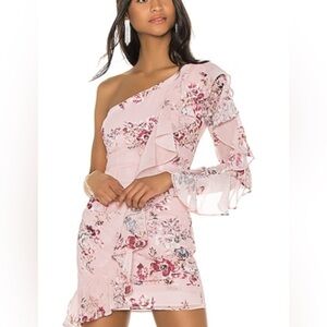 Michael Costello Floral Mini Dress x REVOLVE Carter Dress